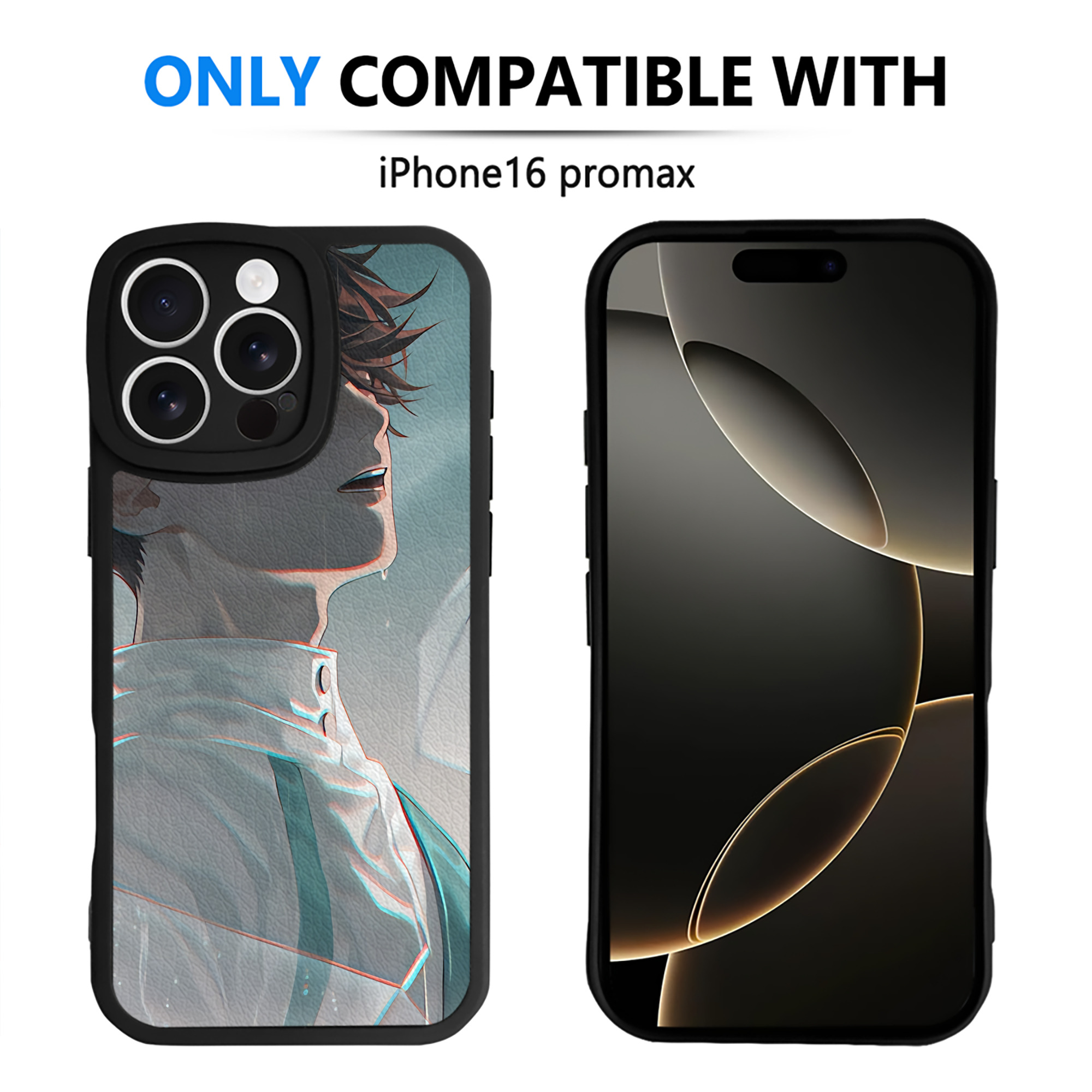 （画像用） ハイキュー!! Haikyu!! 【iPhone 16シリーズ対応】シリコンスマホケース（レザー調） 材質：シリコン